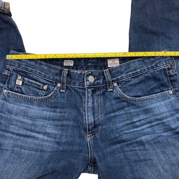 AG Adriano Goldschmied Paper Crop Jeans 30R | Made in USA, Dark Wash - Picture 5 of 8